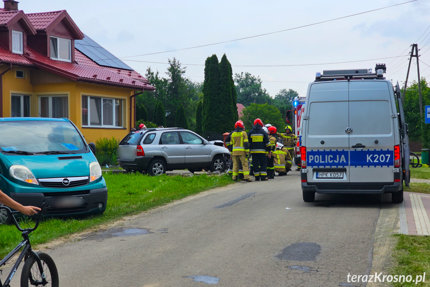 Kolizja w Niżnej Łące