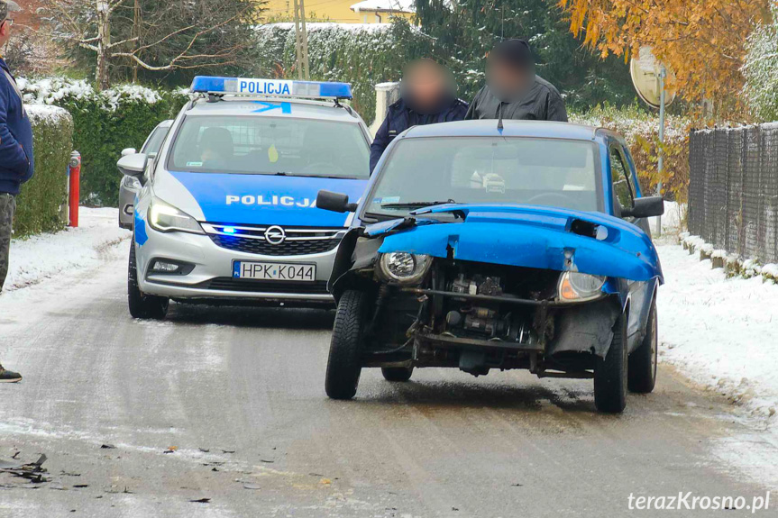 Kolizja w Odrzykoniu