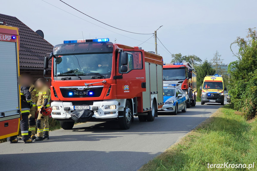 Kolizja w Odrzykoniu