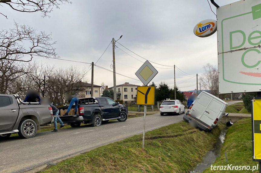 Kolizja w Odrzykoniu