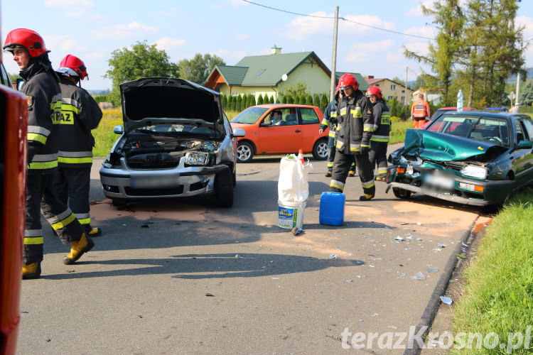 Kolizja w Odrzykoniu