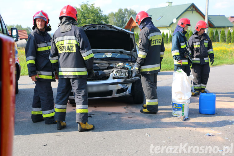 Kolizja w Odrzykoniu