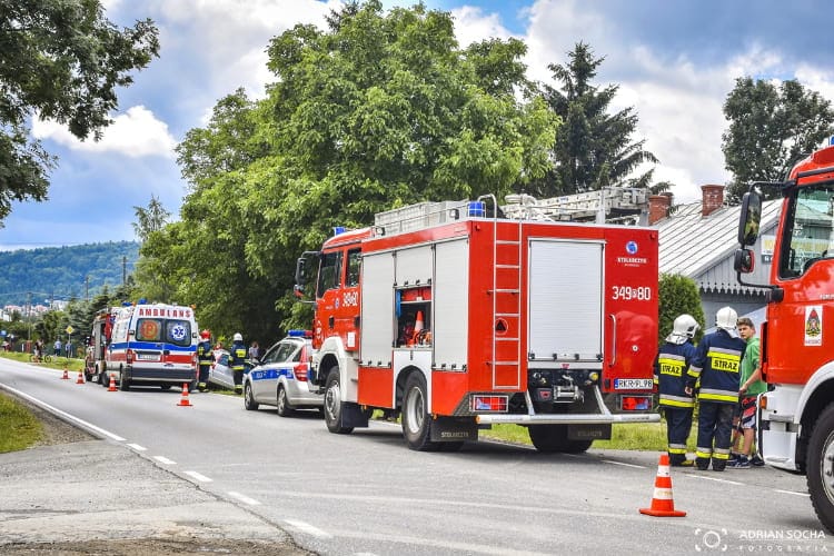 Kolizja w Posadzie Górnej