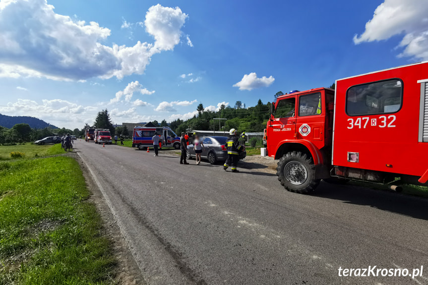 Kolizja w Posadzie Jaśliska