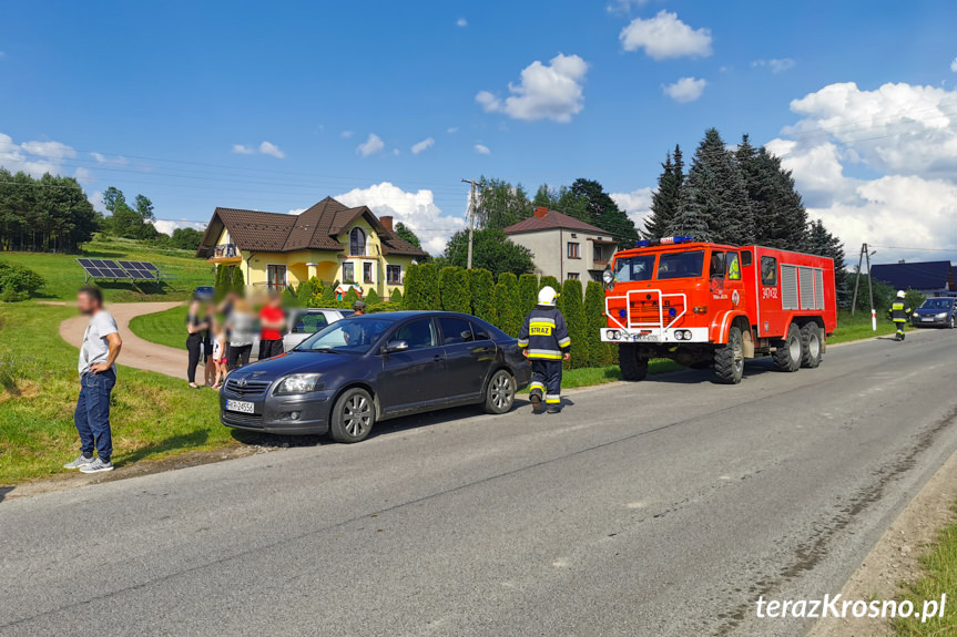 Kolizja w Posadzie Jaśliska