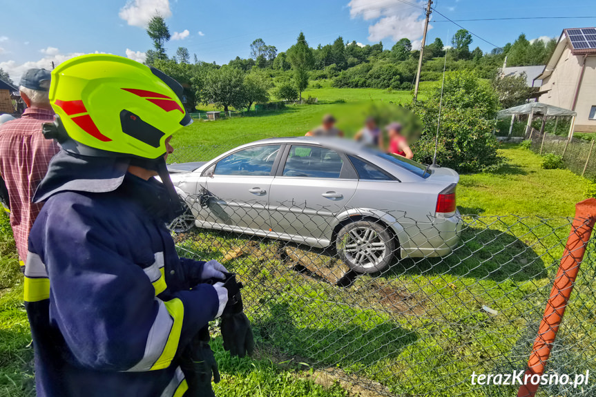 Kolizja w Posadzie Jaśliska