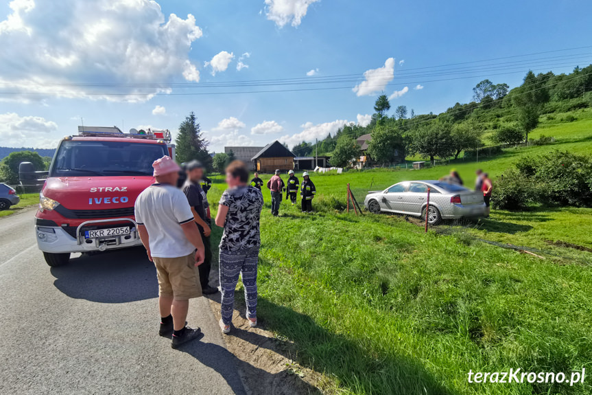 Kolizja w Posadzie Jaśliska