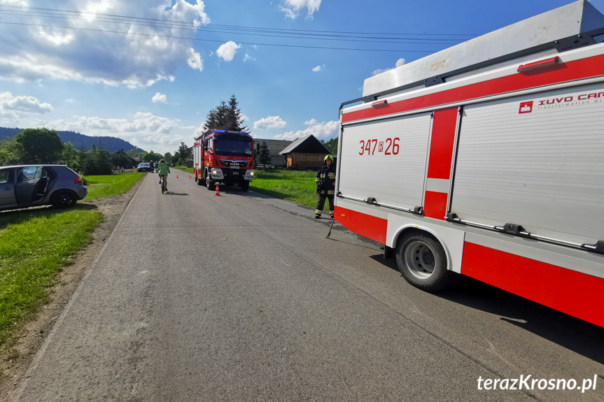 Kolizja w Posadzie Jaśliska