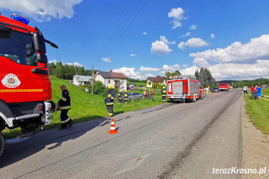 Kolizja w Posadzie Jaśliska