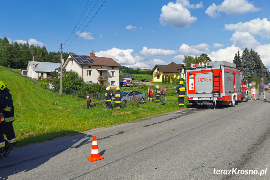 Kolizja w Posadzie Jaśliska