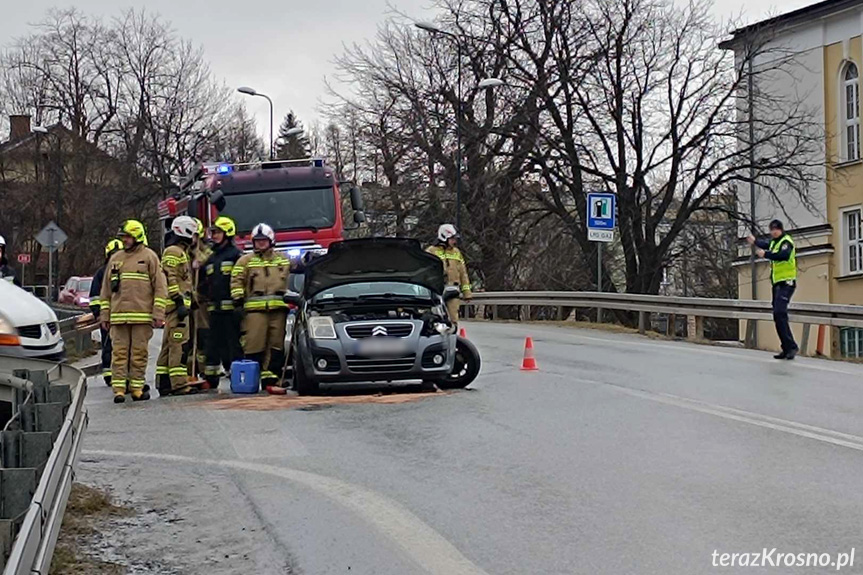 Kolizja w Rymanowie na DK28