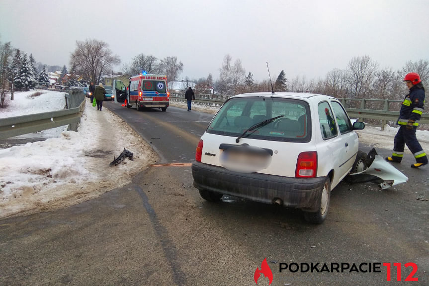 Kolizja w Świerzowej Polskiej