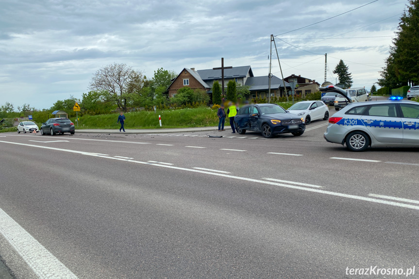 Kolizja w Woli Komborskiej