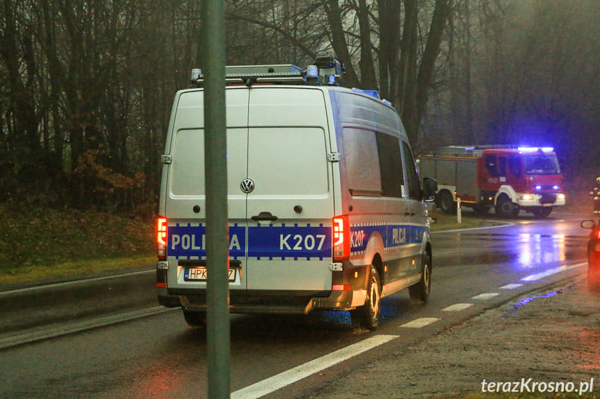 Kolizja w Woli Komborskiej