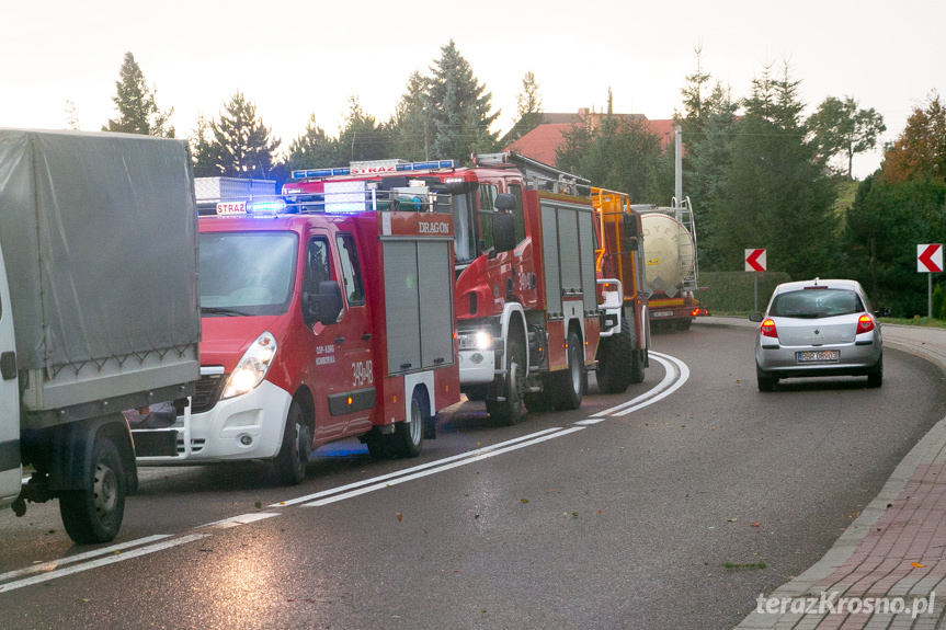 Kolizja w Woli Komborskiej