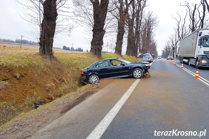 Kolizja w Zboiskach