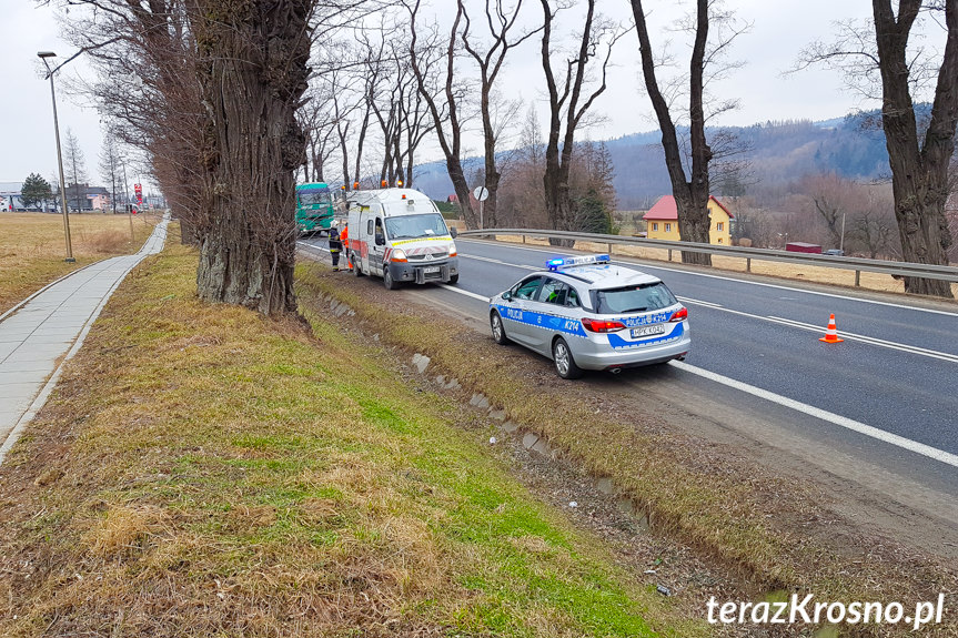 Kolizja w Zboiskach