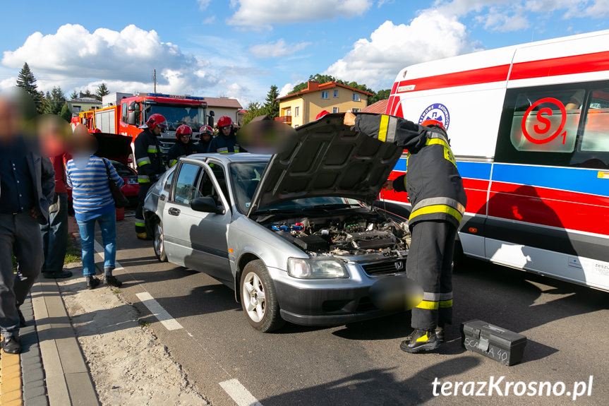 Kolizja w Zręcinie