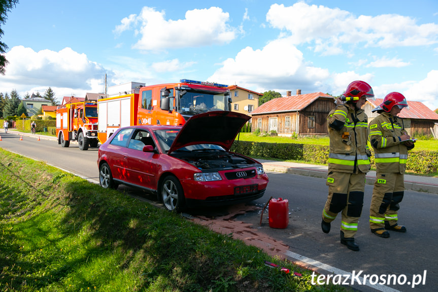 Kolizja w Zręcinie