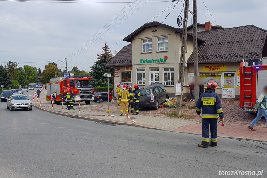 Kolizja w Zręcinie