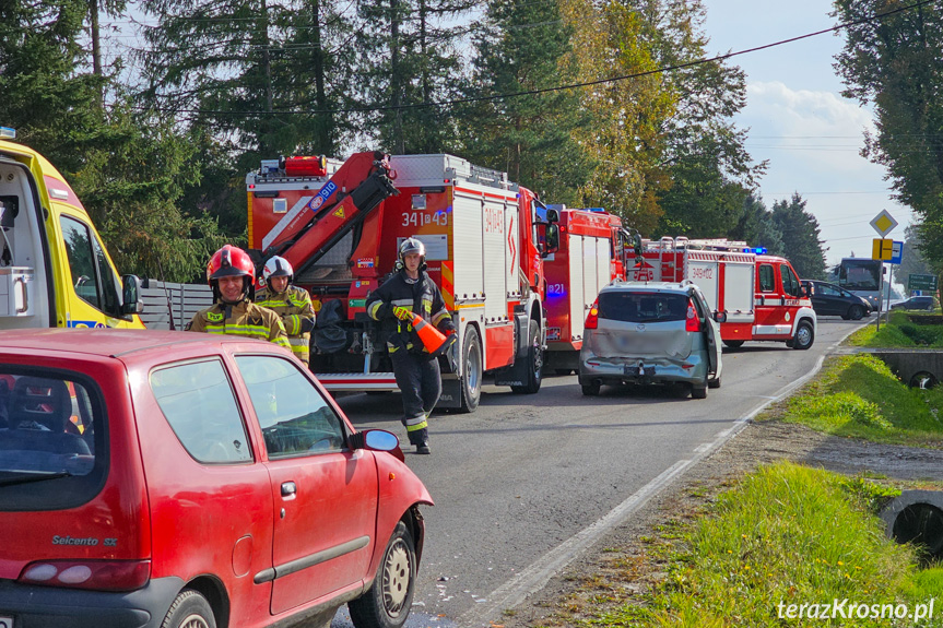 Kolizja w Zręcinie