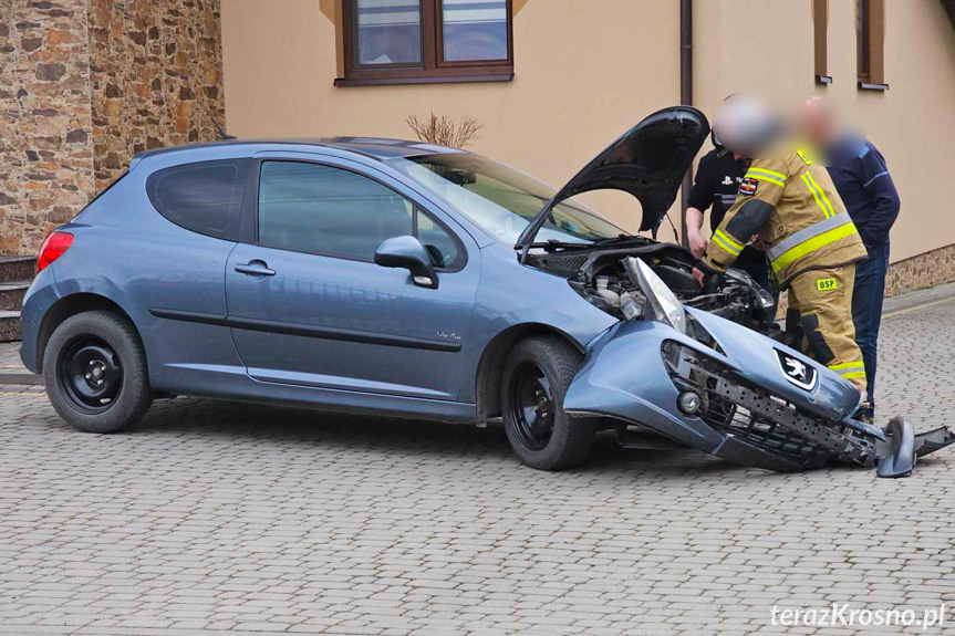 Kolizja w Zręcinie