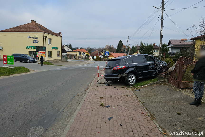 Kolizja w Zręcinie