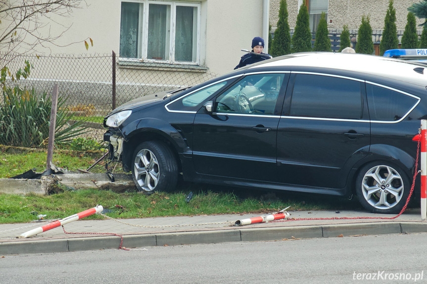 Kolizja w Zręcinie