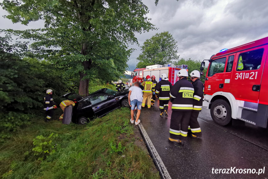 Kolizja w Zręcinie