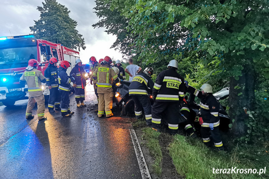 Kolizja w Zręcinie