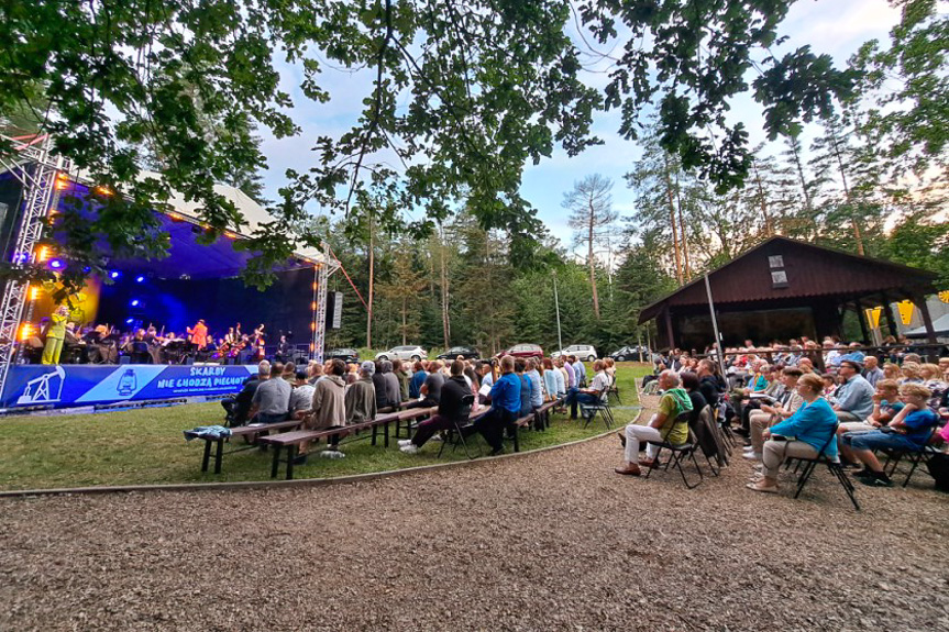 Koncert w Muzeum Przemysłu Naftowego i Gazowniczego w Bóbrce