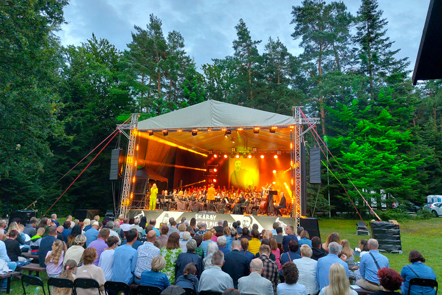 Koncert w Muzeum Przemysłu Naftowego i Gazowniczego w Bóbrce