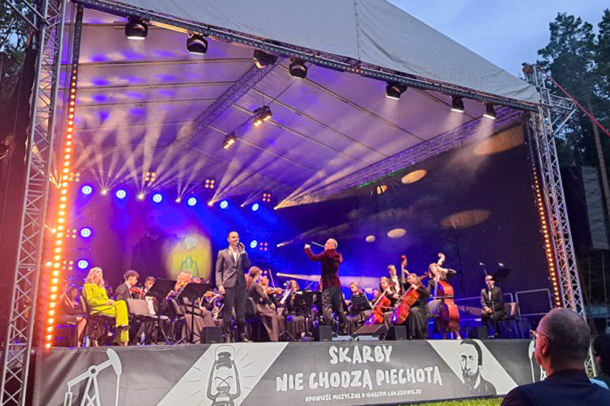 Koncert w Muzeum Przemysłu Naftowego i Gazowniczego w Bóbrce