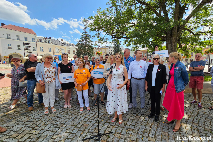 Konferencja KO "Przypilnuj mi wyborów"