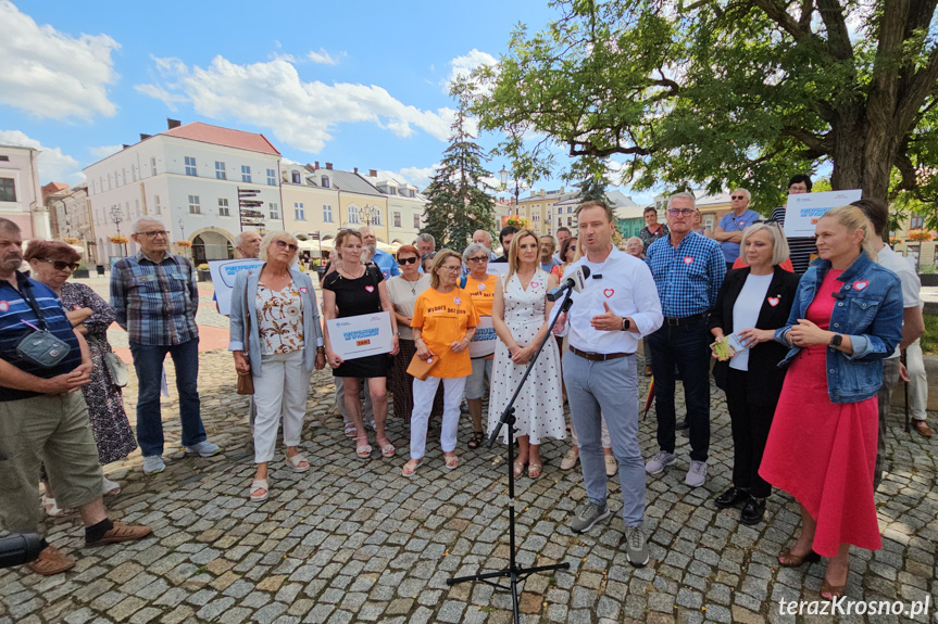 Konferencja KO "Przypilnuj mi wyborów"