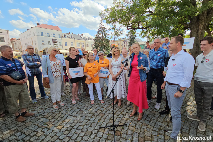 Konferencja KO "Przypilnuj mi wyborów"