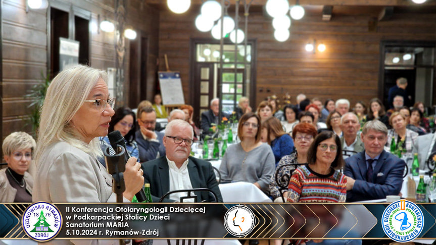 Konferencja Otolaryngologii Dziecięcej w Rymanowie-Zdroju