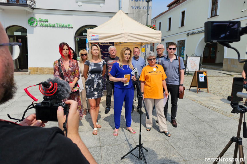 Konferencja poseł Joanny Frydrych