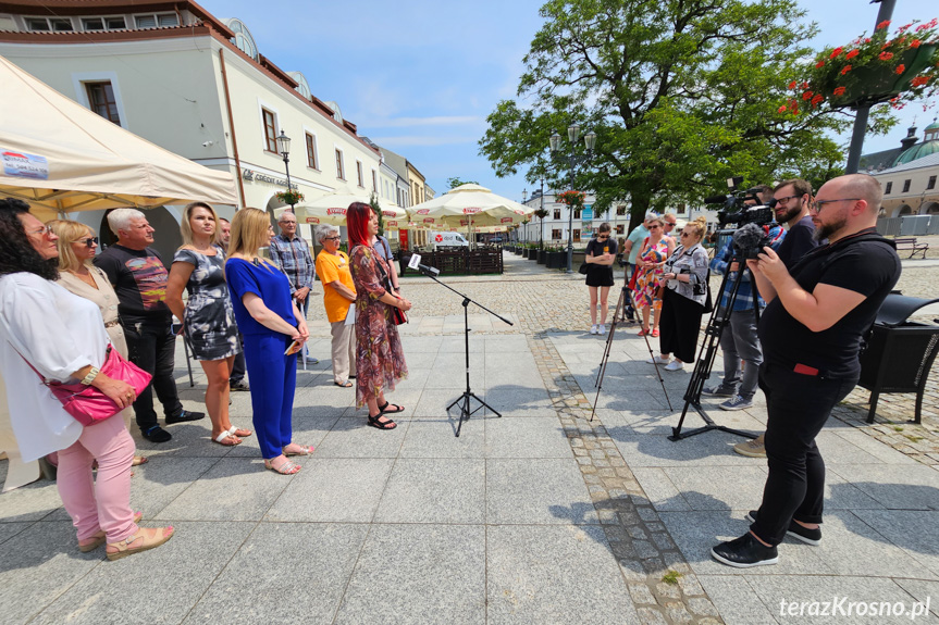 Konferencja poseł Joanny Frydrych