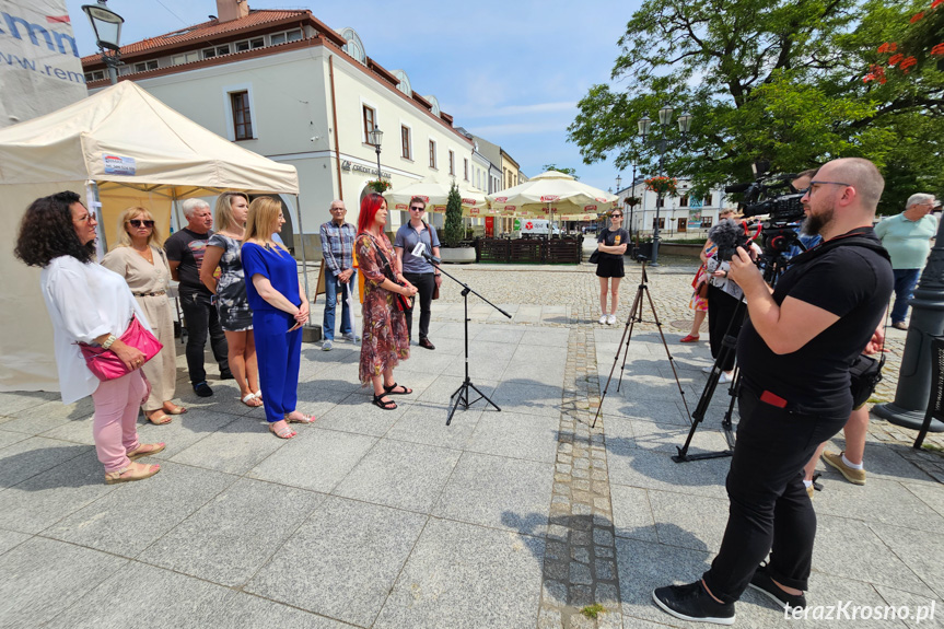 Konferencja poseł Joanny Frydrych