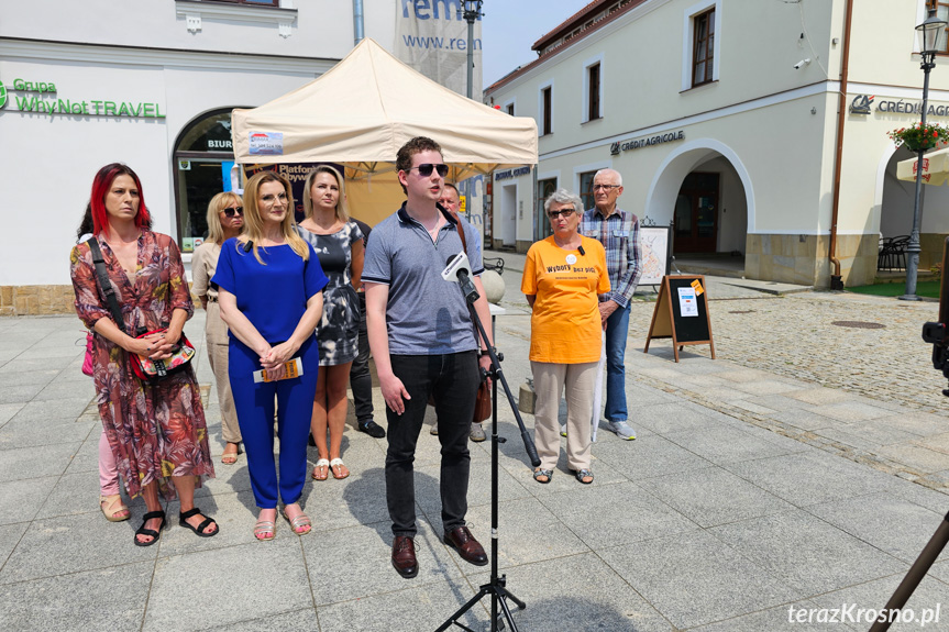 Konferencja poseł Joanny Frydrych