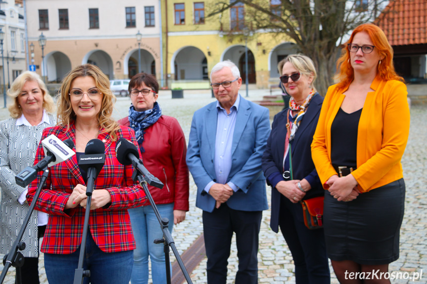 Konferencja posłanki Joanny Frydrych