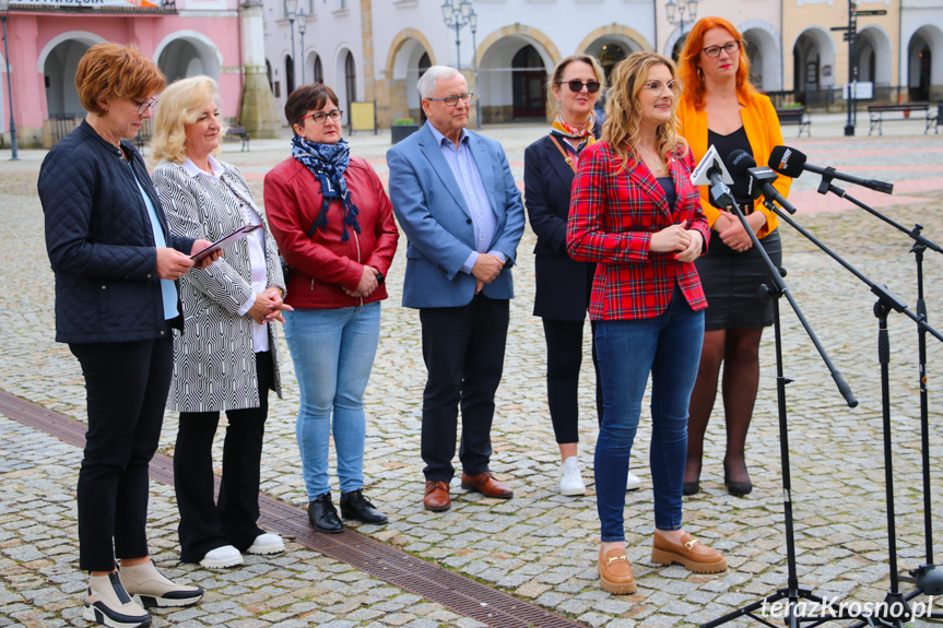 Konferencja posłanki Joanny Frydrych