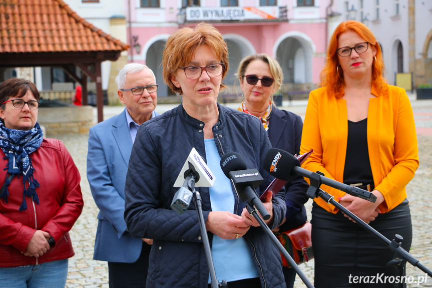 Konferencja posłanki Joanny Frydrych