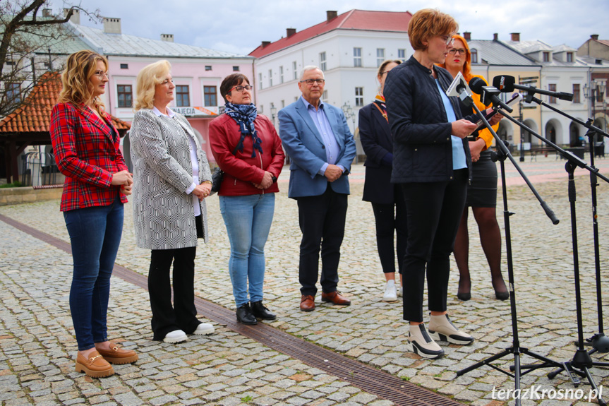 Konferencja posłanki Joanny Frydrych