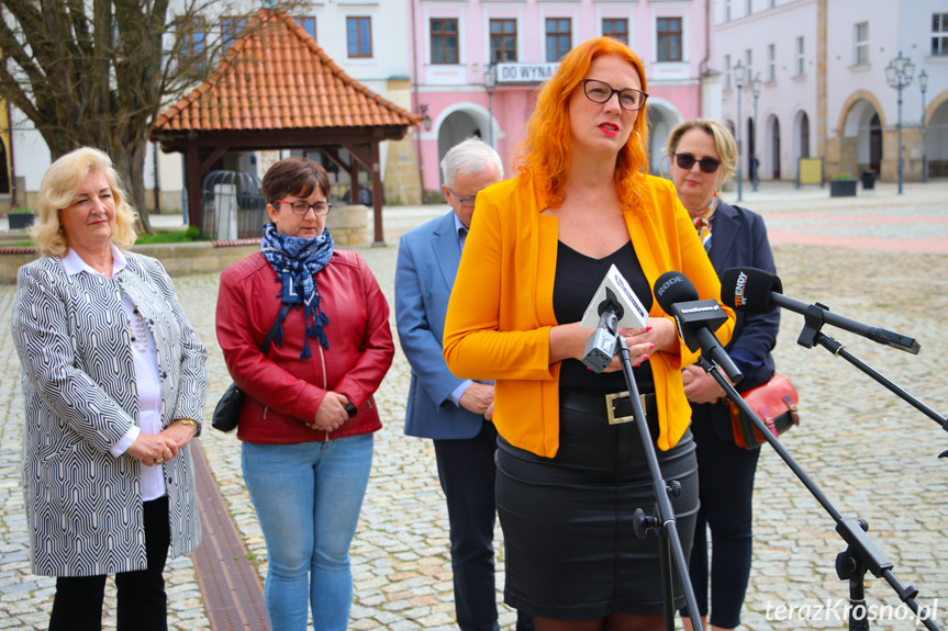 Konferencja posłanki Joanny Frydrych