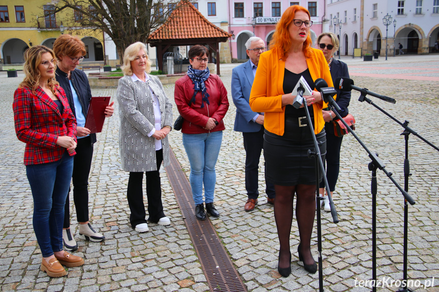 Konferencja posłanki Joanny Frydrych