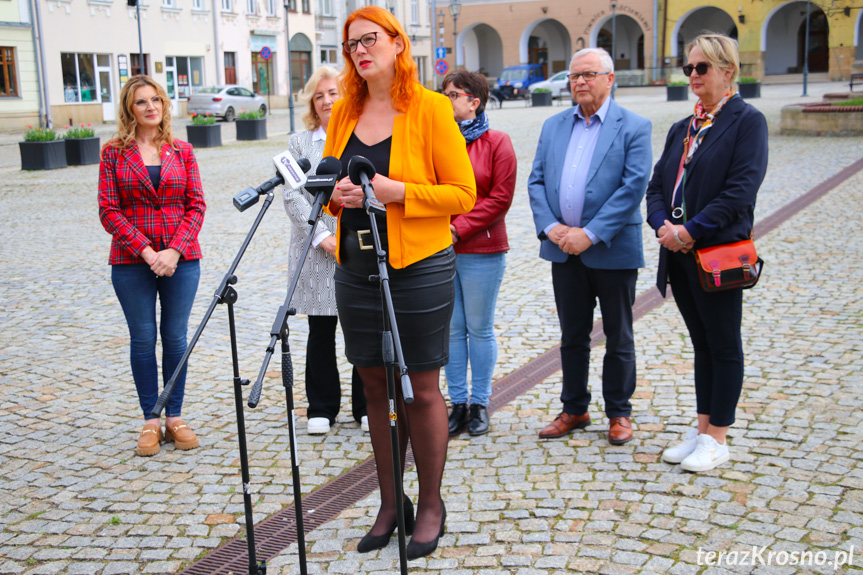 Konferencja posłanki Joanny Frydrych