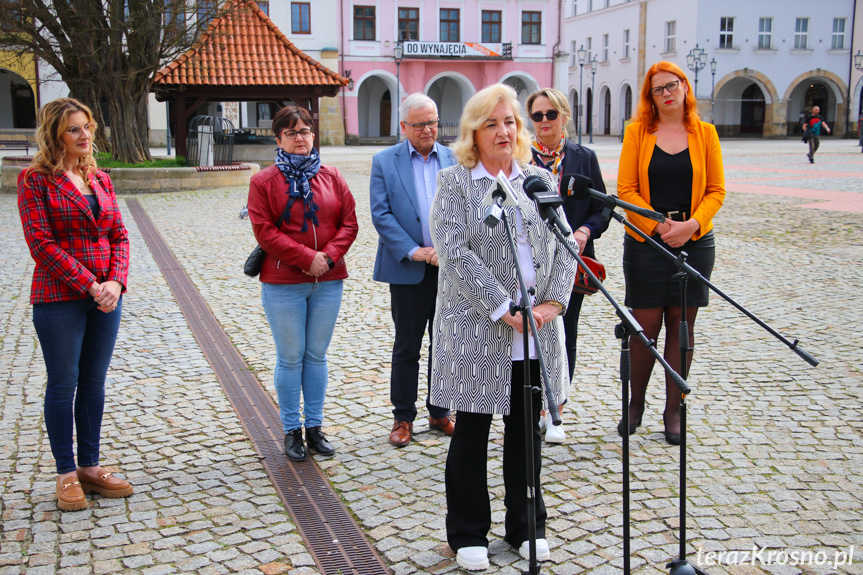 Konferencja posłanki Joanny Frydrych