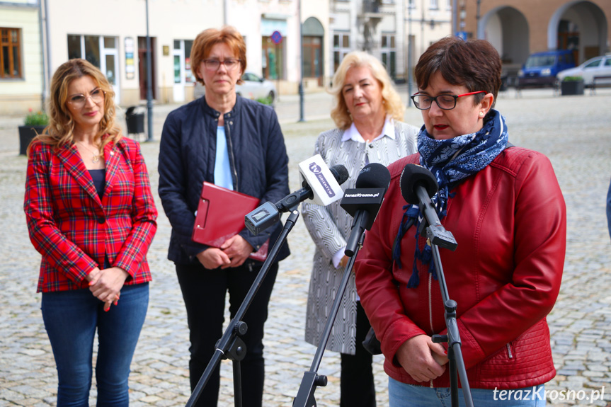 Konferencja posłanki Joanny Frydrych